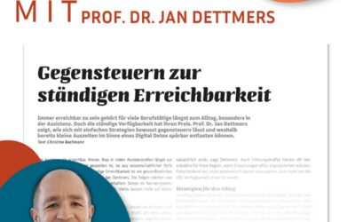 Ständige Erreichbarkeit & Arbeitszeitgesetz: Jan Dettmers im Interview mit Miss Moneypenny